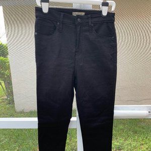 Madewell Curvy High Rise Skinny Black